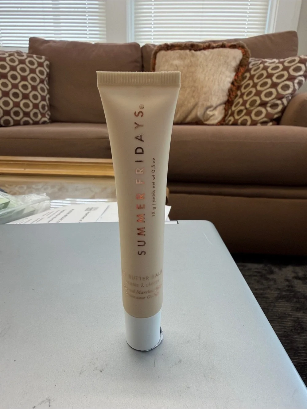 Summer Fridays Lip Butter Balm — Toasted Marshmellow